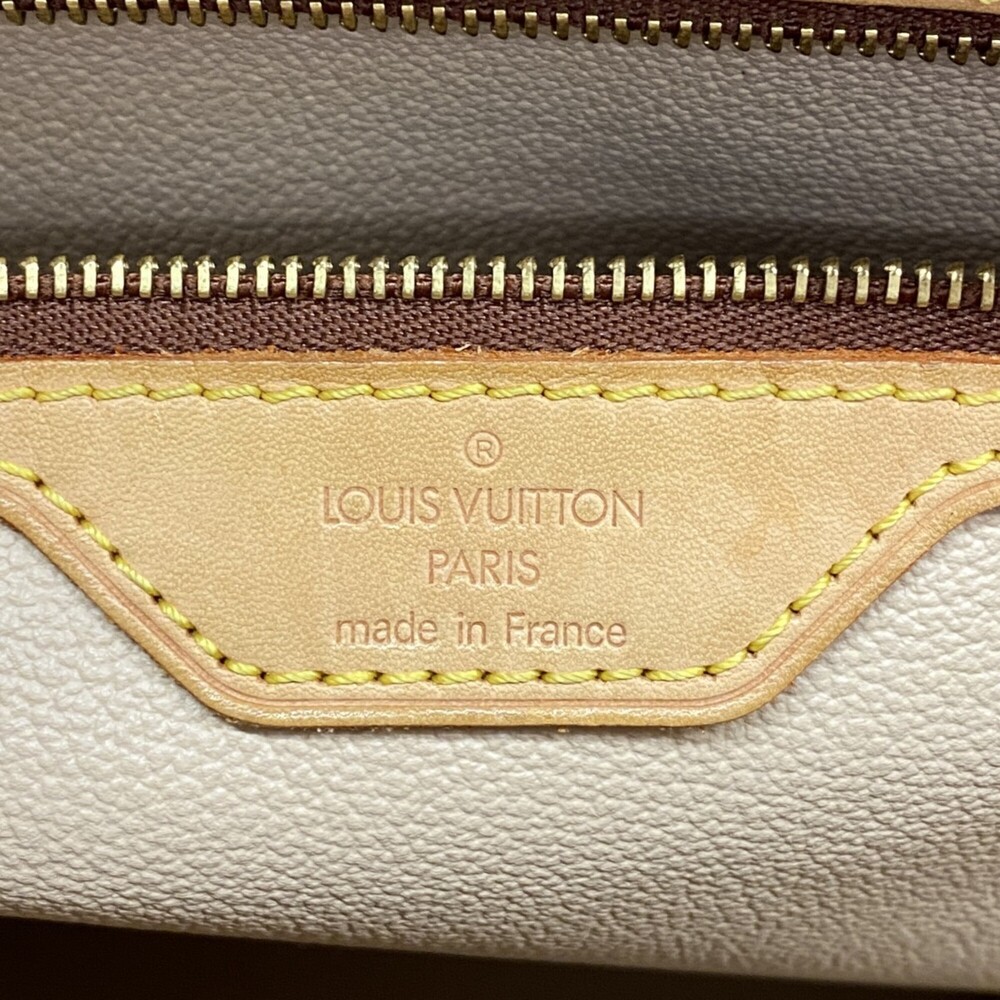 LOUIS VUITTON Authentic Brown Monogram Tote Bag - Picture 5 of 14